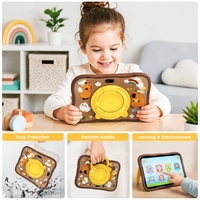 Tablet Infantil de 7 Pulgadas con 12+256 GB, Android 13, Qualcomm 8916, Resistente a Golpes, Educativa, Precio Ultrabajo, Tablet de Aprendizaje para Niños