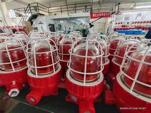 צופר חשמל עם רצועת אזעקה אור קול אזעקה קול קול ואזעקת אור חזותית - Product Image 5