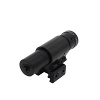 Mini pointeur de visée laser à point rouge visible réglable compact de chasse pour paintball
