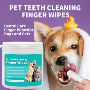 Toallitas Dentales para Perros y Gatos, Material No Tejido, 100 Unidades - Product Image 4
