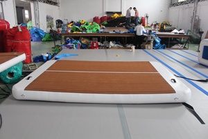 Bana nổi khu nghỉ mát nước Mat nước nổi miếng đệm hồ bơi bơi Inflatable nổi mat - Product Image 4