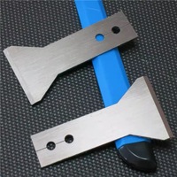 Lames de granulateur industriel WL 9Crsi/SKD-11/HSS/Matière OEM HRC 58-62 Haute efficacité pour machine extrudeuse