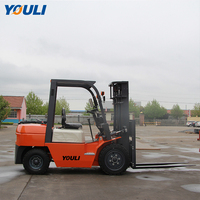 Chariot élévateur Diesel Youli 5 tonnes 7 tonnes 10 tonnes chariot élévateur 10 tonnes chariot élévateur moteur diesel chariot élévateur pour chantier de construction