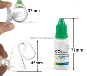 ตัวตรวจสอบ CO2 แบบแก้วใสสำหรับตู้ปลา  ตัวตรวจวัด CO2 แบบแขวน  ตัวตรวจจับและแสดงสถานะ CO2 - Product Image 2