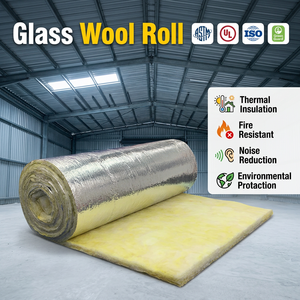 Rollos <span class=keywords><strong>de</strong></span> Aislamiento <span class=keywords><strong>de</strong></span> <span class=keywords><strong>Lana</strong></span> <span class=keywords><strong>de</strong></span> <span class=keywords><strong>Vidrio</strong></span> FSK Resistentes al Agua y al Fuego, Norma ASTM E96 para América del Norte, R19, 6.25 Pulgadas, Manta <span class=keywords><strong>de</strong></span> Aislamiento Térmico <span class=keywords><strong>de</strong></span> Fibra <span class=keywords><strong>de</strong></span> <span class=keywords><strong>Vidrio</strong></span> - Product Image 1