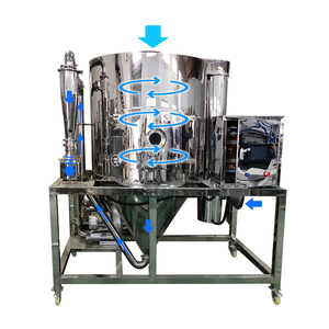 Máquina secadora por pulverización comercial de 10L/H para hacer leche en polvo - Product Image 4