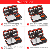 Mini balance numérique nouvelle génération 200/0,01g, balance électronique de poche alimentée par piles pour mesurer les aliments, les pilules, les épices, ODM, capacité maximale 200g
