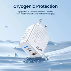 Caricatore GaN 65W con Adattatore EU KR AU per Ricarica Rapida di Laptop, <span class=keywords><strong>iPhone</strong></span>, <span class=keywords><strong>USB</strong></span> Tipo <span class=keywords><strong>C</strong></span>, Telefoni Cellulari - Product Image 4