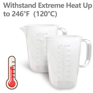 Venta al por mayor Herramienta para hornear Precio de fábrica 4L Taza medidora Apto para lavavajillas - Product Image 2