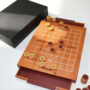 Vic Solid Wood Chinese Chess Gift Set Customized Logo Business Souvenir Corporate Promotion Novelty Gift - Product Image 2