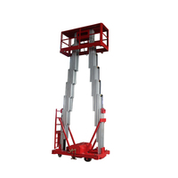 Plateforme élévatrice verticale haute performance 4m 6m 8m 12m, élévateur mobile hydraulique pour personnel, pour usage en entrepôt
