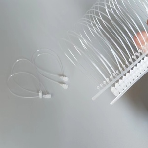 Booster nhựa tag an ninh chân vòng lặp giá tag Fastener vòng lặp Pin cho hijab - Product Image 6