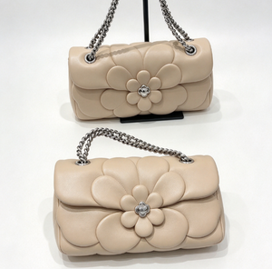 Floral Embossed Leather Flap Bag Zipper <b>Chain</b> <b>Strap</b> Square <b>Handbag</b> Women Lightweight Daily Use Multiple Colors Teen Girls - Product Image 4