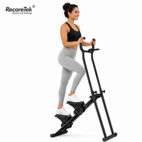 Mini máquina de ejercicios, stepper, máquina de fitness portátil para oficina, entrenamiento cardiovascular de alta resistencia, equipo de fitness comercial