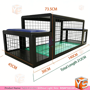 เครื่องเล่นฟุตบอลเชิงพาณิชย์แบบหยอดเหรียญ สร้างรายได้ รับผลิตแบบ OEM ODM ยี่ห้อ ZDYS - Product Image 5