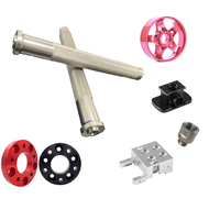 Piezas de ensamblaje de robot humanoide de acero inoxidable mecanizadas con precisión CNC de 5 ejes, articulaciones de robot 3D de alta calidad, mecanizado de brazos de robot