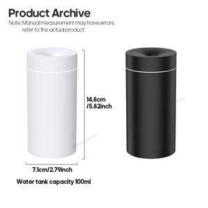 Diffuseur d'arômes pour aromathérapie, parfum ultrasonique OEM, rechargeable, huile essentielle, portable, mini diffuseur d'arômes pour voiture Usb - Product Image 2