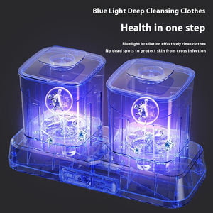 Mini <span class=keywords><strong>lavadora</strong></span> portátil recargable compacta de 3000mAh, ligera para apartamento, viajes, <span class=keywords><strong>Camping</strong></span>, limpieza profunda de ropa interior - Product Image 2