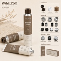 Tube souple en aluminium personnalisé vide de 15 ml, 20 ml, 30 ml, 50 ml, 75 ml, 20 g pour crème visage, pommade et produits de soins personnels