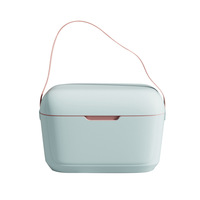 Réfrigérateur portable moderne grande capacité 12L, motifs personnalisables, maintien de la fraîcheur des aliments pendant 48h, conservation de la bière/eau, en PP