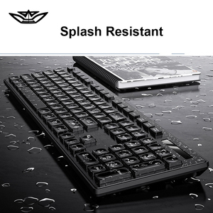 LVKIDRON Clavier multimédia silencieux 2.4G Récepteur 10m Connexion stable Clavier sans fil Souris Combos AA Batterie pour ordinateur portable - Product Image 2