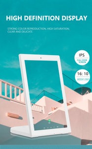 Tablette PC Android NFC 10,1/14 pouces en gros, kiosque de commande de restaurant, écran LCD IPS, Wi-Fi intégré, haut-parleur, Android 10-14 OS - Product Image 4