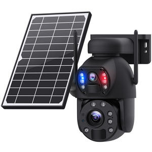 Caméra de sécurité solaire UBOX 6MP avec zoom optique 20X, 4G/WiFi, IP66, audio bidirectionnel, vision nocturne, PTZ, grand angle, cloud - Product Image 1