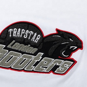 Nuova T-shirt Estiva con Ricamo Testa di Tigre e Bordi Rossi, in Puro Cotone, Collo Tondo, Manica Corta, Unisex, Stile Casual e Comodo - Product Image 4