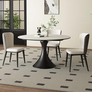 Tavolo da Pranzo Estensibile <span class=keywords><strong>Salvaspazio</strong></span>, da Quadrato a Rotondo, Tavolo Telescopico Multifunzione per Cucina e Sala da Pranzo in Spazi Ristretti - Product Image 3