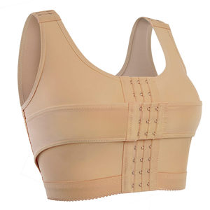 Sujetador <span class=keywords><strong>postoperatorio</strong></span> sin costuras para mujer, ropa interior correctora de postura frontal y cerrada con cinturón de soporte - Product Image 5