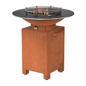 Durale-parrillas de acero para barbacoa, parrilla quemadora de carbón, con mesa - Product Image 4