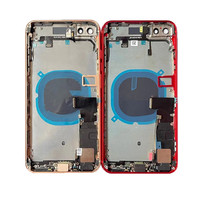 Couvercle de boîtier arrière de batterie à assemblage complet pour iPhone 8 Plus Corps en aluminium