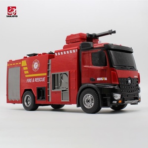HUINA 1562 Camión de Bomberos de Simulación 1:14, Coche de Control Remoto, Camión Cisterna RC con Pulverizador de Agua - Product Image 1