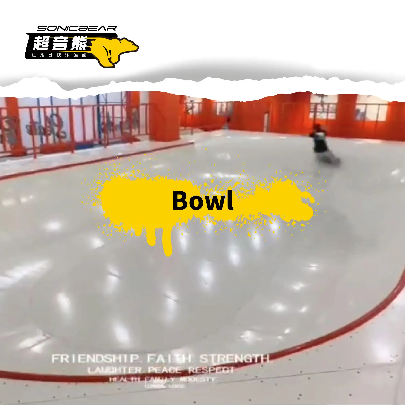 Skateboard Bowl Pool Wave Aangepaste Trainingsbaan Bouw Extreme Sport Prop Fabrikant