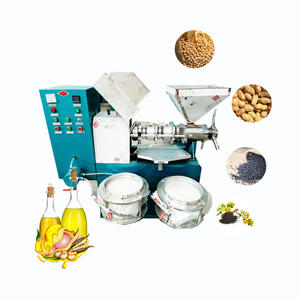 معدات عصر فول الصويا والسمسم والكتان وعباد الشمس والنخيل آلة عصر الزيوت الساخنة والباردة بسعر رخيص - Product Image 1