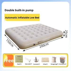 Colchón Inflable Portátil y Cómodo, Individual y Doble, Acolchado, para Playa y Camping, con Respaldo, Hecho en China - Product Image 6