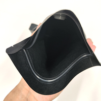 Sac de café en gros d'approvisionnement d'usine avec pochette debout avec valve sacs d'emballage en plastique de feuille d'aluminium zip-lock