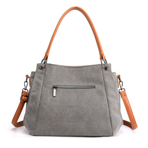 Sacs à main en toile grande capacité, sacs à bandoulière décontractés pour femmes, sacs multifonctions, sacs de travail pour femmes de bureau - Product Image 3