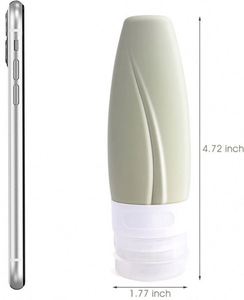 Travel Bottle <b>Silicone</b> Cosmetic Travel Size Toiletry Containers Squeezable <b>Silicone</b> <b>Tubes</b> Refillable Bottles - Product Image 6