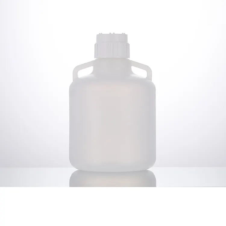 Bán buôn 4L/10L/20L/50L PP nhựa hóa chất carboy chai Nalgene Vòng carboy với tay cầm