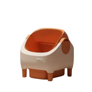 Large Fully Automatic Smart <b>Cat</b> <b>Litter</b> Box Plastic Drawer with Semi-Enclosed Shovel-Free Anti-Splash Feature Easy Clean - Product Image 1