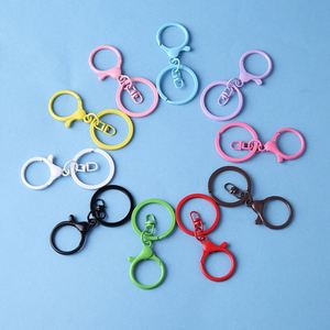 Llavero de Aleación Colorido con Cierre de Langosta, Juego de Tres Piezas de Accesorios Creativos para Manualidades, Anillos de Llavero Hechos a Mano - Product Image 2