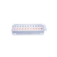 Modern Özelleştirilmiş Önceden Monte Edilmiş Çevre Dostu Seyahat Mahjong Seti Okey Akrilik Dominolar Rummy Karo Oyunu 1mm Kalınlığında Parlak Akrilik