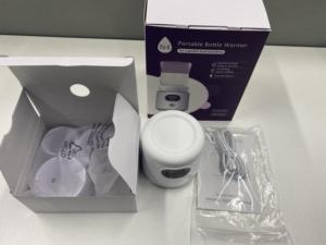 Calentador de Biberones N4 de Grado Alimenticio, Recargable por USB, Acero Inoxidable y Silicona, Libre de BPA, Calentamiento Rápido de 50W, 4400mAh, Portátil - Product Image 6