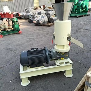 <span class=keywords><strong>Presse</strong></span> <span class=keywords><strong>à</strong></span> granulés <span class=keywords><strong>à</strong></span> matrice plate pour paille, herbe, biomasse, sciure de bois avec moteur et pompe pour la production d'aliments pour animaux et de biocarburants - Product Image 1