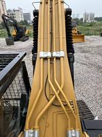 Excavatrice sur chenilles 336D2L d'occasion à faible nombre d'heures de fonctionnement, machine minière robuste en bon état à vendre