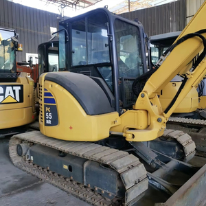 Machinerie agricole Mini-excavatrice d'occasion Pc55 à vendre à Shanghai/Excavatrice Komatsu Pc55mr d'occasion fabriquée au Japon - Product Image 2