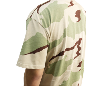 DFU0153 Camiseta Polo de Cuello Redondo, Personalizada, 3 Colores, Camuflaje Desértico, 100% Algodón Tejido, Manga Corta, Suave y Cómoda - Product Image 4