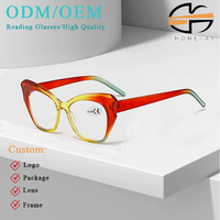 Gafas de Lectura de Moda 2026 para Mujer, con Bloqueo de Luz Azul, para Presbicia, Montura de Mariposa, Venta al Por Mayor de Fábrica, 1.0 2.0