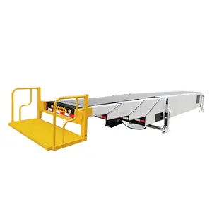 Automatic Flexible Telescopic Boom Conveyors Containers Loading Sacks Tires Belt Conveyor with CE Certification